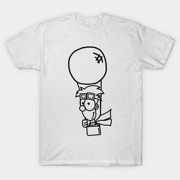 The balloonist T-Shirt by JatoLino